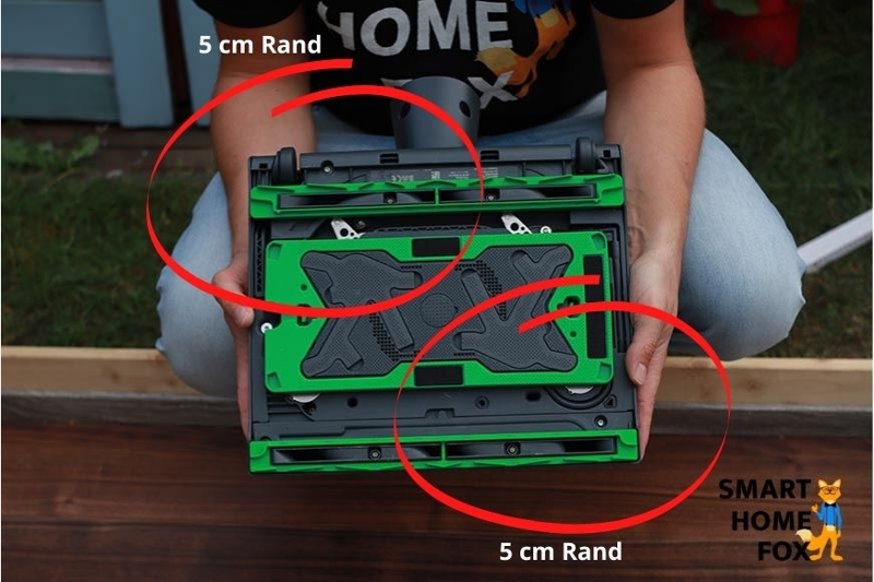 Der Rand der SPB100.