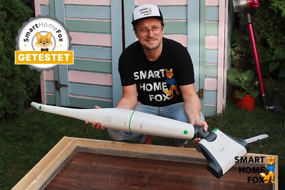 Man sieht den Vorwerk Kobold VB100 im Test.