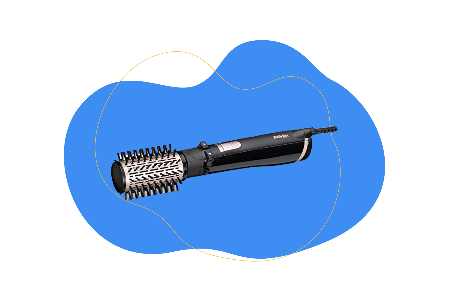 Man sieht die BaByliss AS200E Warmluftbürste.