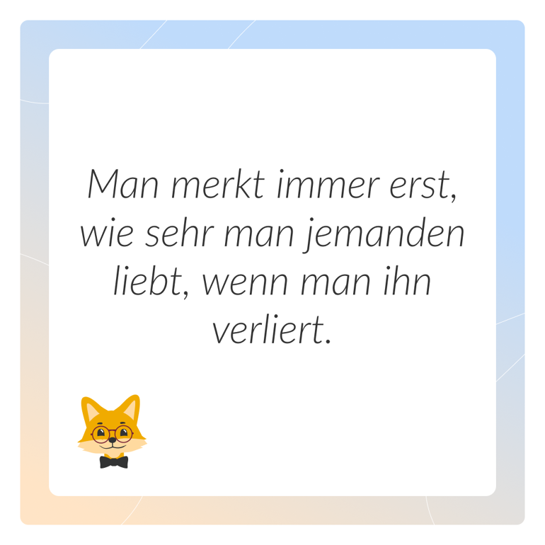 Grafik mit einem Spruch