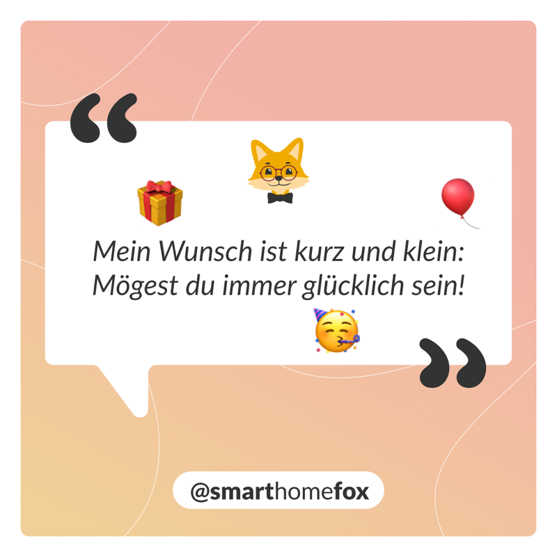 Grafik mit einem Spruch