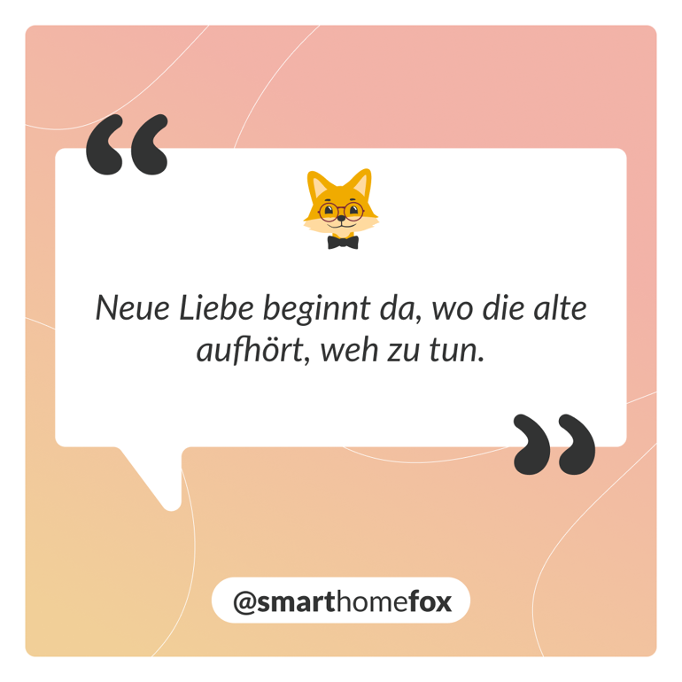 Grafik mit einem Spruch