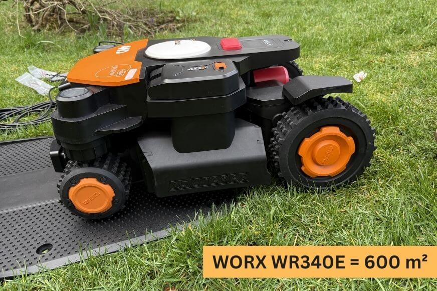 Worx Landroid Vision Cloud 4WD WR340E Mähroboter ohne Begrenzungskabel für 600 m² im Test