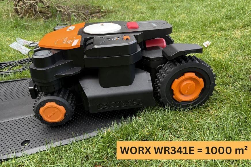 Worx Landroid Vision Cloud 4WD WR341E Mähroboter ohne Begrenzungskabel für 1000 m² im Test