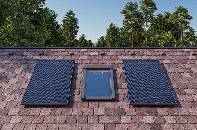 Yuma Roof 800 Pro auf dem Bitumendach mit Einzelmontage