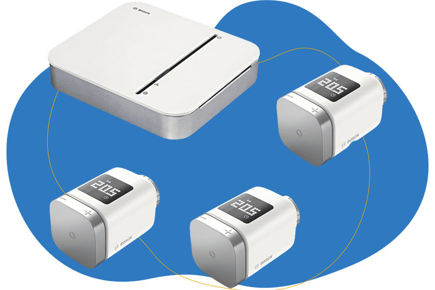 BOSCH Smart Home Smartes Heizen Starter Set GenII