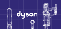 Dyson Angebote, verschiedene Premium-Dyson-produkte sind im Angebot und abgebildet.