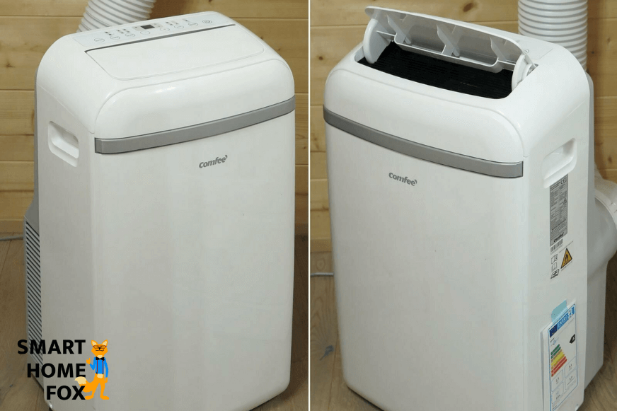 Comfee Eco Friendly Pro in der Nahaufnahme aus 2 Perspektiven