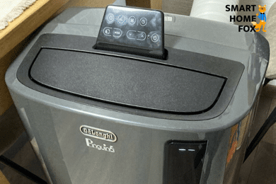 De'Longhi Pinguino PAC EL112 CST mobiles Klimagerät in der Nahaufnahme