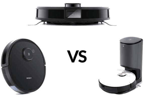 Ecovacs Deebot OZMO 950 vs. T8 AIVI vs. T8